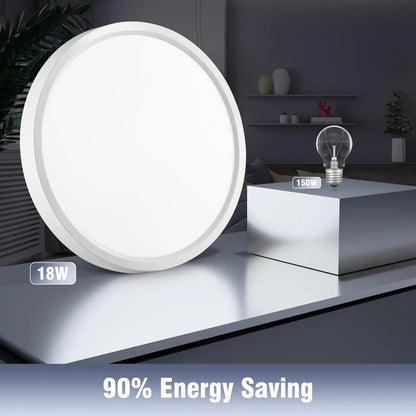 Oraymin LED Deckenleuchte 18W mit Bewegungssensor 4000K Radar Flurlampe