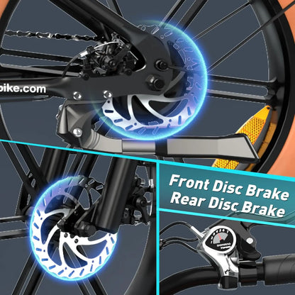Das kraftvolle 20" Offroad-E-Bike mit Style & Power und 36-monatiger Gewährleistung