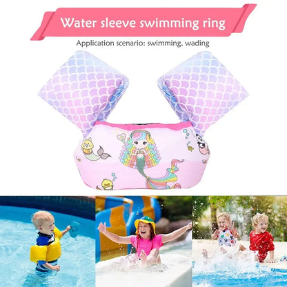 Sommer Cartoon Kinder Schwimmen Schwimmt Ring Schwimm Einstellbare Schwimmen Ring Rohr Nette Wasser Spielen Schwimmen Arm Ring Kleinkind