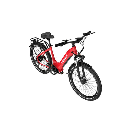 E-Bike 26 Zoll – 500W City Elektrofahrrad für Herren, 48V 15Ah Akku, Fat Tire, CE-zertifiziert, City Cruiser