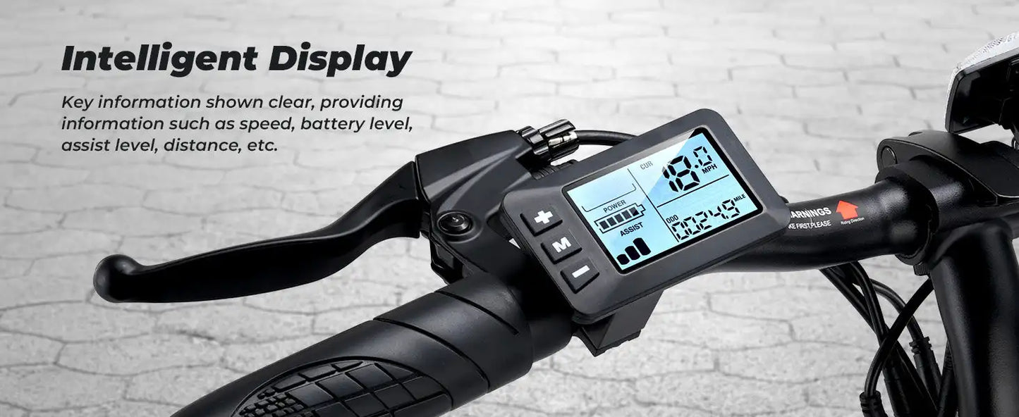 Klapprad 14-Zoll Elektrofahrrad | 250W Motor | 36V 17,5Ah Akku | Faltbares City E-Bike bis 25 km/h | Pendler-Fahrrad