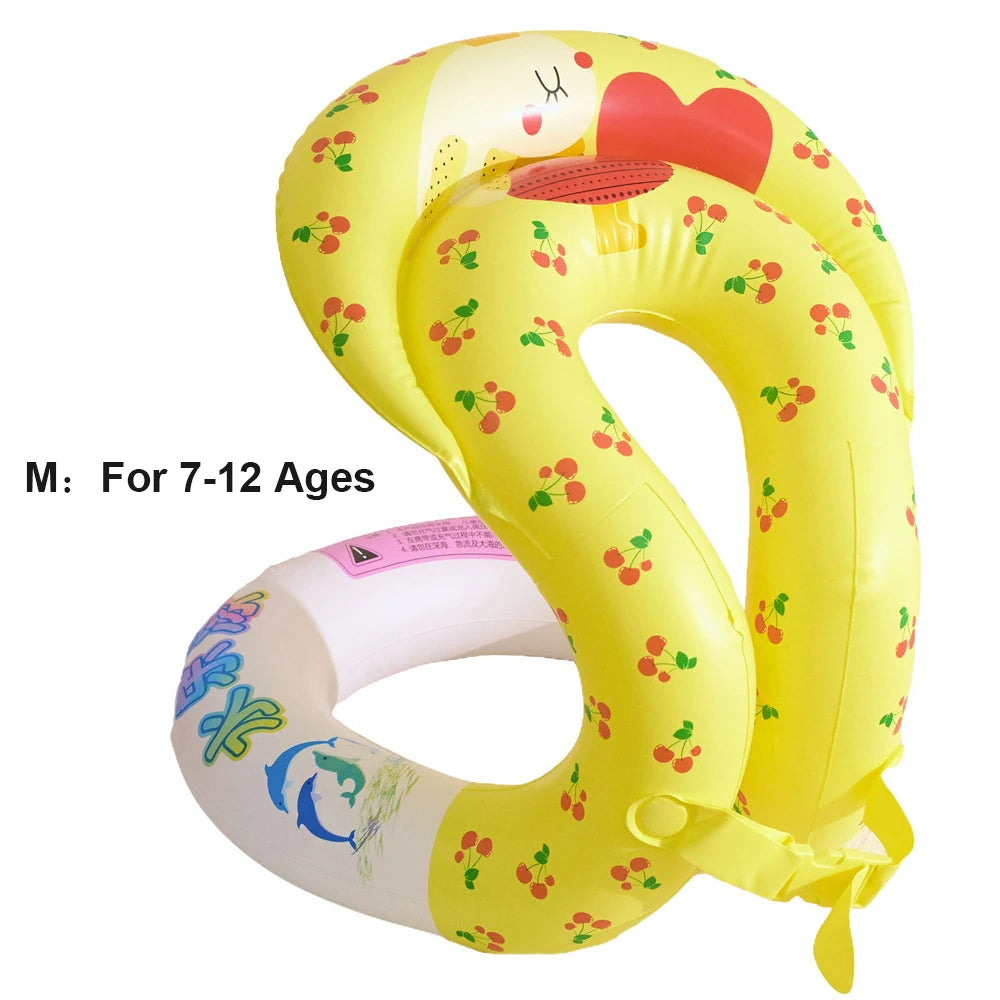 1 Stück aufblasbarer Schwimmring, Schwimmweste, Schwimmhilfe, Schwimmzubehör für Sommer-Wassersport ﻿ ﻿