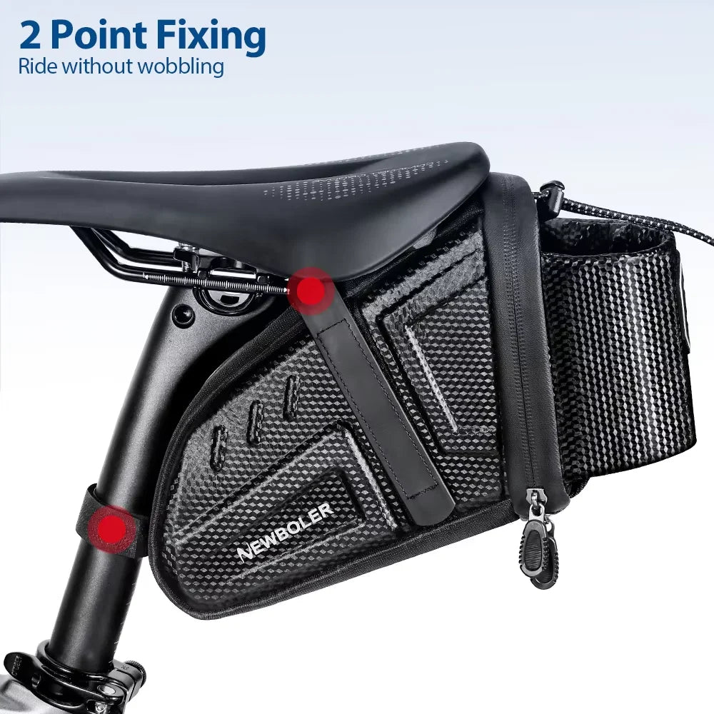 NEWBOLER Fahrradtasche Satteltasche 2,5L Wasserdicht MTB Rennrad Werkzeugtasche