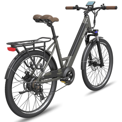 26 -Zoll City Allrounder E-Bike, 250W, 36V 14,5 Ah Akku – mit 36-monatiger Gewährleistung
