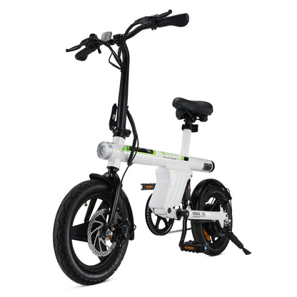 Klapprad 14-Zoll Elektrofahrrad | 250W Motor | 36V 17,5Ah Akku | Faltbares City E-Bike bis 25 km/h | Pendler-Fahrrad
