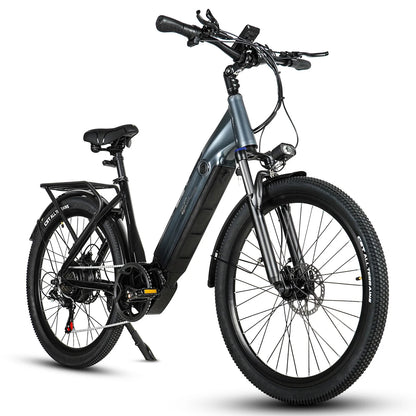 26-Zoll Elektro-Fahrrad 1000W Motor 48V/17Ah, E-Bike für Erwachsene - modernes Design, starke Leistung und hohe Reichweite