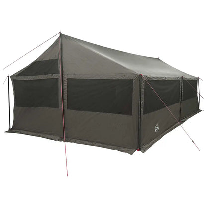 XXL Familienzelt 600x400cm 10 Personen Campingzelt Stahl wasserdicht Outdoor