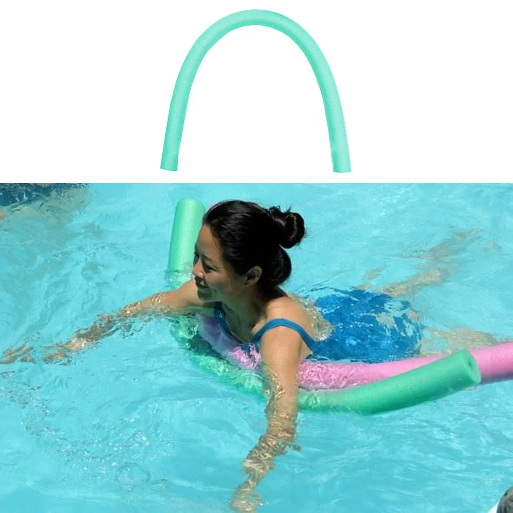 Schwimmbadnudeln, solide/hohl, flexibel, schwimmend, EPE-Schaumstoffstab, 6,5 x 150 cm, leichte Auftriebsstange, Schwimmbadzubehör