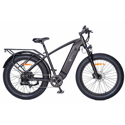 26-Zoll Elektro Fahrrad – 750W Motor, 18Ah Akku, Fettreifen, Gepäckträger 45 km/h E-Bike mit 36-monatiger Gewährleistung