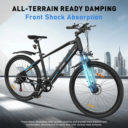 26-Zoll Urban E-Mountainbike - dein kraftvoller Begleiter für Alltag & Abenteuer!