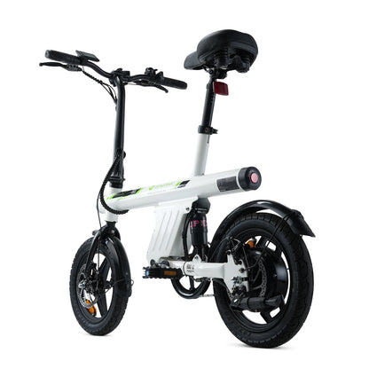 Klapprad 14-Zoll Elektrofahrrad | 250W Motor | 36V 17,5Ah Akku | Faltbares City E-Bike bis 25 km/h | Pendler-Fahrrad