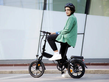 Faltbares E-Bike 16" – 250W Motor | 36V 17,5Ah Akku | City Pedelec bis 25 km/h | 60 km Reichweite