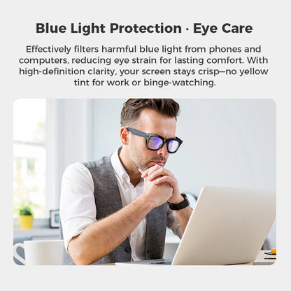 Intelligente Bluetooth-Brille mit Kamera & KI-Assistenz