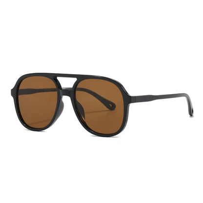 Pilotensonnenbrille Damen Herren Retro UV400 Quadratisch Vintage Unisex
