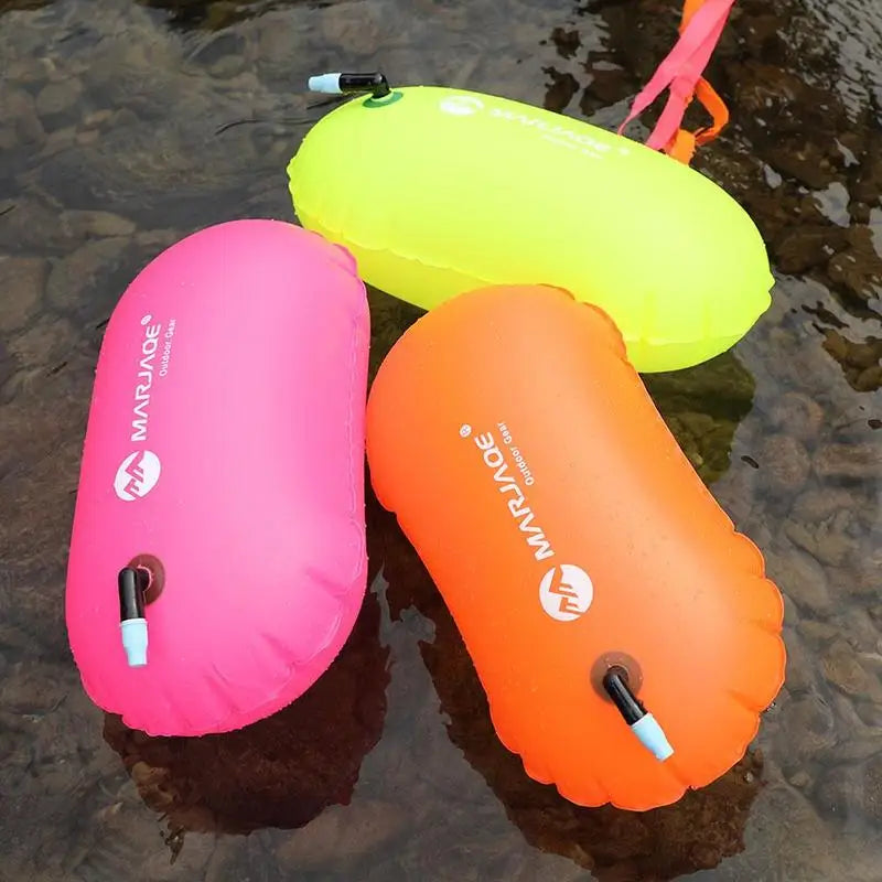 PVC aufblasbare Schwimmen Boje Sicherheit Boje Tow Float Wasserdichte Airbag Mit Taille Gürtel Für rafting Outdoor Schwimmen Sicherheit Suppli