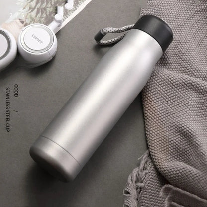 Thermosflasche 400/550 ml Edelstahl – Isolierflasche Trinkflasche Thermobecher Outdoor Sport BPA-frei
