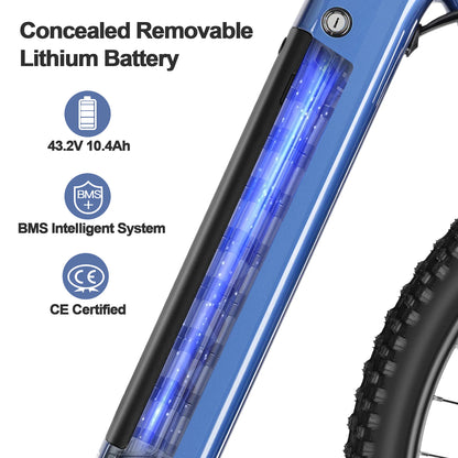 29-Zoll&nbsp;E-MTB Varstrom Hexagon Boost 3.0 – 250W Mittelmotor, 95 Nm, 25 km/h, 3 Fahrmodi, Aluminium E-Mountainbike mit 36-monatiger Gewährleistung