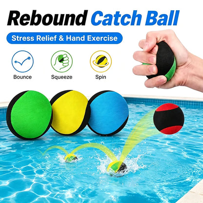 1 Stück Strandball Wassersport-Sprungball Elastischer Stressabbau-Ball Griffkraft-Trainingsball Schwimmzubehör