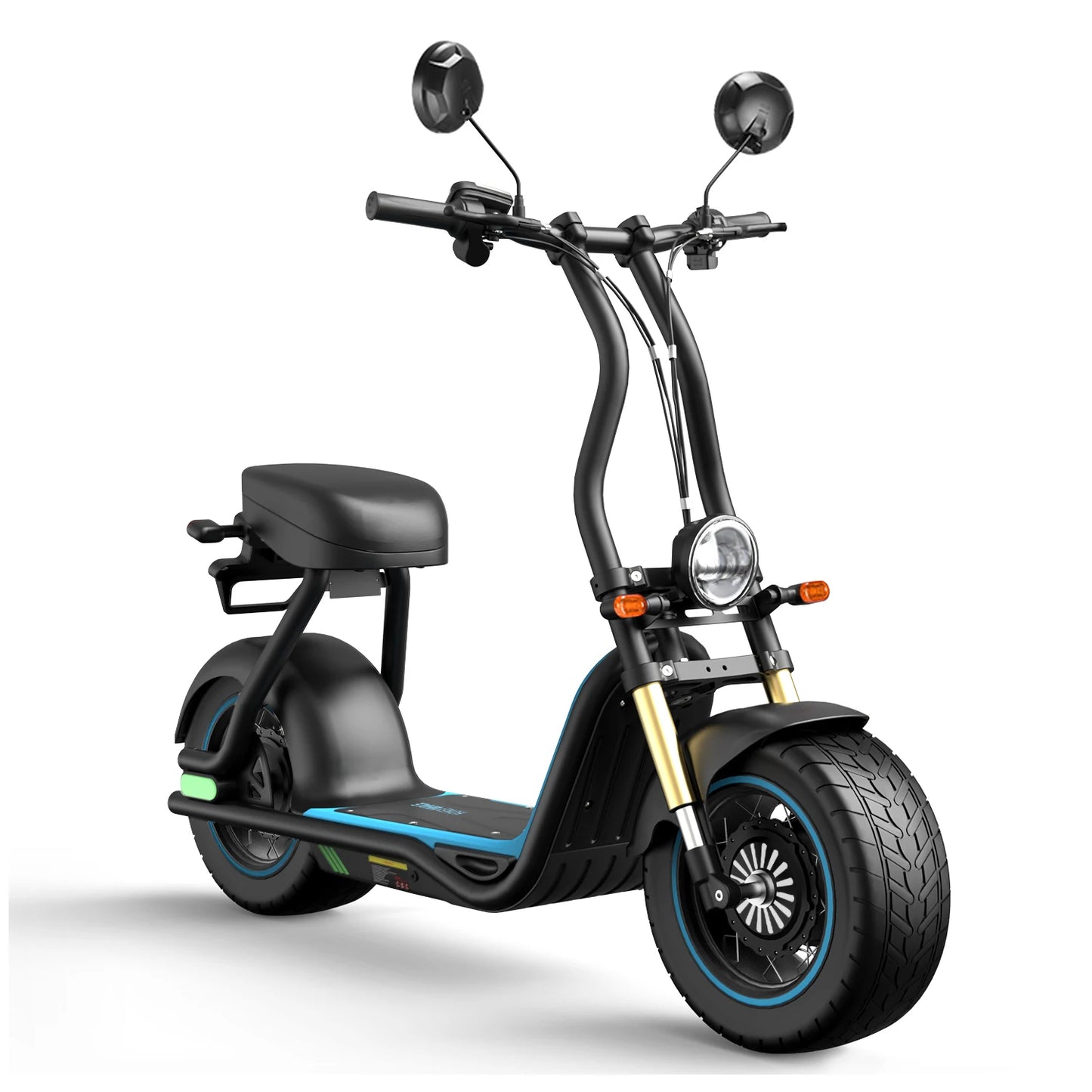 Hochleistungs-Elektromotorrad 2000W Motor, 54,6V 13Ah, 45 km/h, mit 36-monatiger Gewährleistung