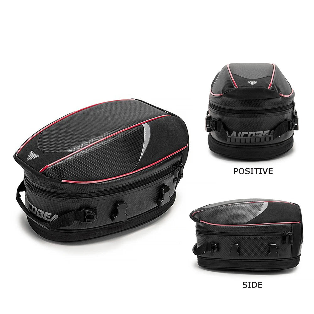 Motorrad Hecktasche Wasserdicht 800D Oxford Gepäcktasche Reise Tasche 37x23cm