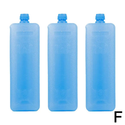Wiederverwendbare Gel-Gefrierschrank-Packung, Kühlschrank, Eisblöcke, Eiskristall-Box, kalte Gefrierschrank-Packung, Picknick, frische Lebensmittel, Kühler, Wassereinspritzbox