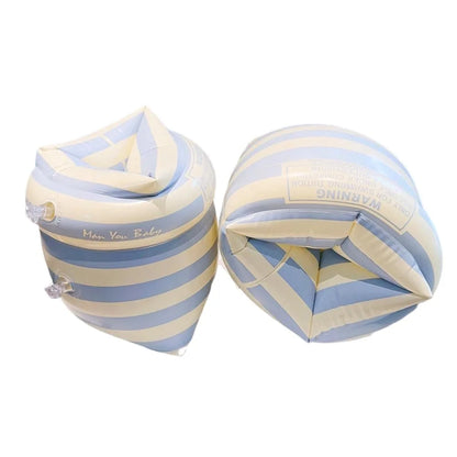 2 Stück Arm Float Erwachsene Kinder schwimmen aufblasbare Arm ringe aufblasbare Schwimmbad Boje Armbänder Doppel airbag Schwimm zubehör