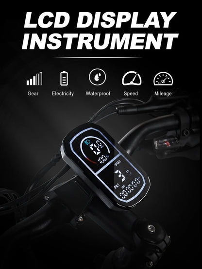 E-Bike 27,5 Zoll – 1000W Elektrofahrrad für Damen & Herren, 48V 19,2Ah Akku, 45 km/h, City-E-Bike, 9-Gang, CE-zertifiziert
