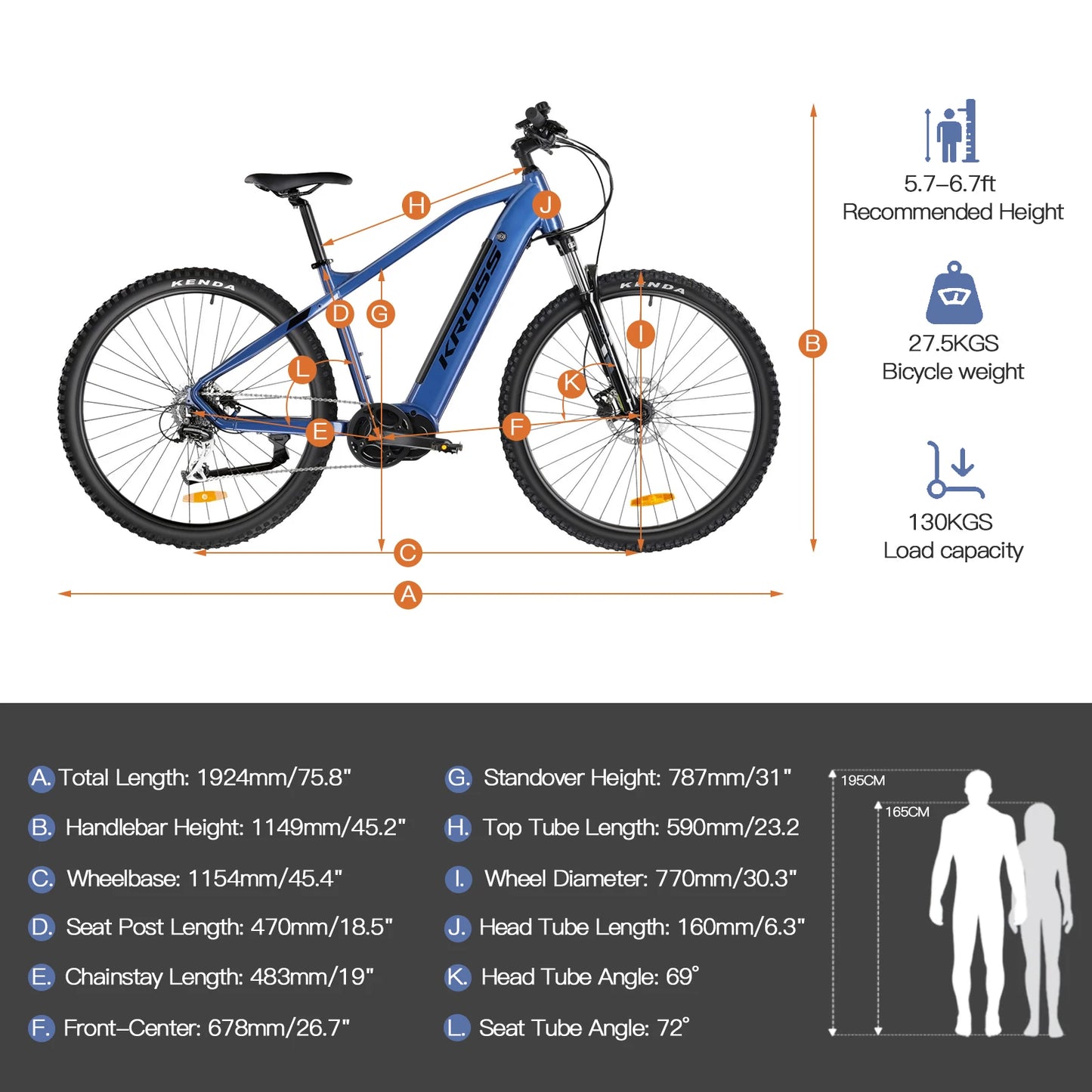 29-Zoll&nbsp;E-MTB Varstrom Hexagon Boost 3.0 – 250W Mittelmotor, 95 Nm, 25 km/h, 3 Fahrmodi, Aluminium E-Mountainbike mit 36-monatiger Gewährleistung