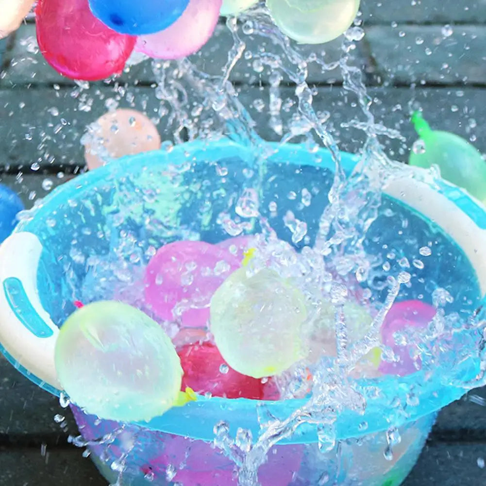 500 Stück Lebendige Bunte Wasserbomben für Kindergeburtstage, Hochzeiten, Jubiläen und Partydekoration