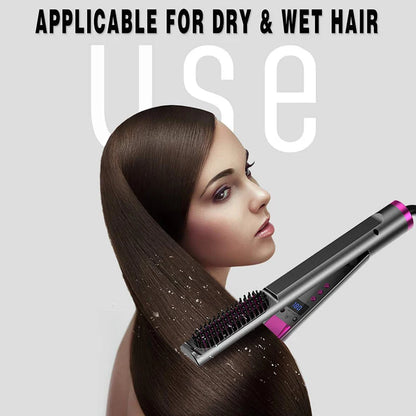 3in1 Haarglättungsbürste Glättkamm Ionen Haarstyler 120–230°C 60–100W