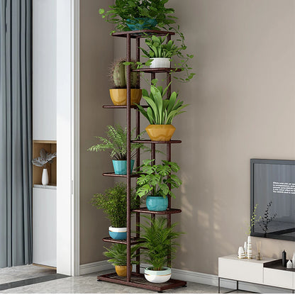 Pflanzenständer Metall Blumenständer 4/6/9 Pflanzen Eckregal Balkon