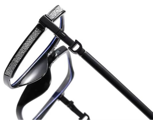 Duarte Lesebrille Unisex Großrahmen Quadrat Anti-Blaulicht Modern