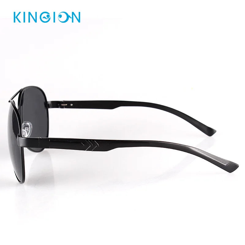 Piloten Sonnenbrille Herren Polarisiert TAC Gläser UV Schutz Outdoor Fahren Angeln