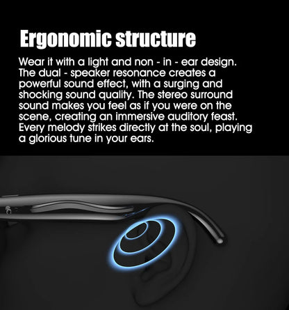 Smart AI-Sonnenbrille mit Kamera & Bluetooth