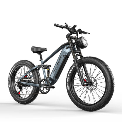 Sportliches 26-Zoll E-Mountainbike| 1000W Motor, 48V 22Ah Akku und hoher Reichweite – mit 36-monatiger Gewährleistung