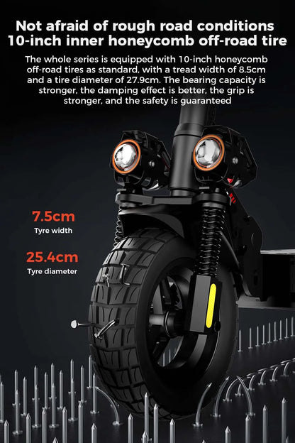 iScooter Luxus Elektroroller e- Scooter, 45 km/h, 40km Reichweite und 36-monatiger Gewährleistung