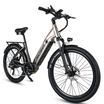 26-Zoll Elektro-Fahrrad 1000W Motor 48V/17Ah, E-Bike für Erwachsene - modernes Design, starke Leistung und hohe Reichweite