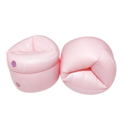 2 Stück neue aufblasbare Armbänder in Macaron-Farbe für alle Altersgruppen, Schwimmarmringe, schwimmende PVC-Ärmel, Sommer-Schwimmtraining