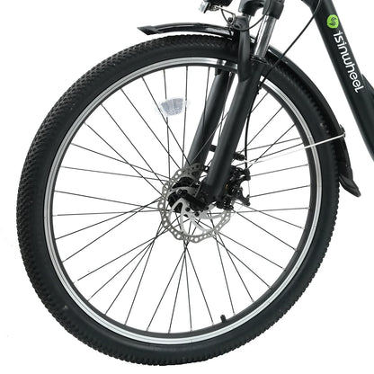 Der stilvolle Retro City-Cruiser 26-Zoll E-Bike für Erwachsene mit 36monatiger Gewährleistung