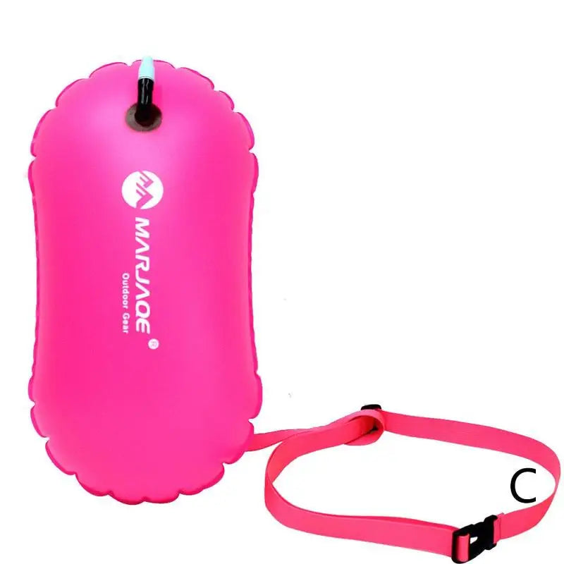 PVC aufblasbare Schwimmen Boje Sicherheit Boje Tow Float Wasserdichte Airbag Mit Taille Gürtel Für rafting Outdoor Schwimmen Sicherheit Suppli