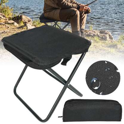 Faltbarer Outdoor-Hocker im Handtaschen-Stil, Tragbarer Leichter Taschen-Campingstuhl für Angeln, Reisen, Picknick, Wandern, Outdoor-Sitzgelegenheit