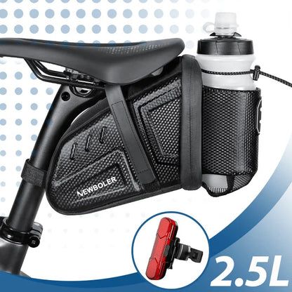 NEWBOLER Fahrradtasche Satteltasche 2,5L Wasserdicht MTB Rennrad Werkzeugtasche