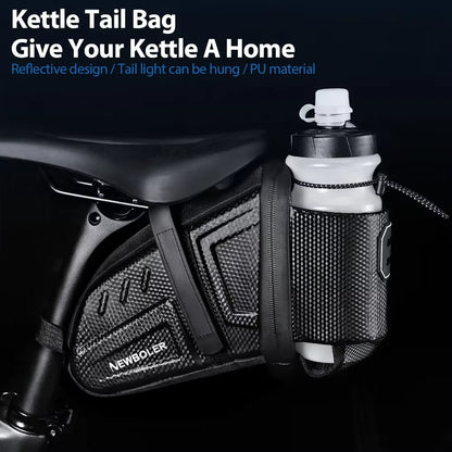 NEWBOLER Fahrradtasche Satteltasche 2,5L Wasserdicht MTB Rennrad Werkzeugtasche