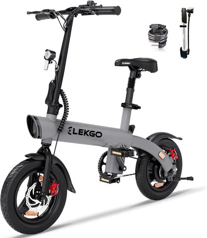 Kompaktes 14" Falt-E-Bike mit 250W Motor & LCD-Display – Leichtes City E-Bike für Erwachsene & Jugendliche