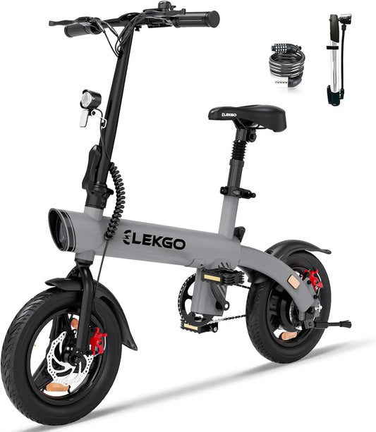 Kompaktes 14" Falt-E-Bike mit 250W Motor & LCD-Display – Leichtes City E-Bike für Erwachsene & Jugendliche