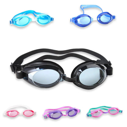 Verstellbare professionelle Schwimmbrille, UV-Schutz, Silikonbrille, Antibeschlag-Schwimmbrille, weich, wasserdicht, bequem