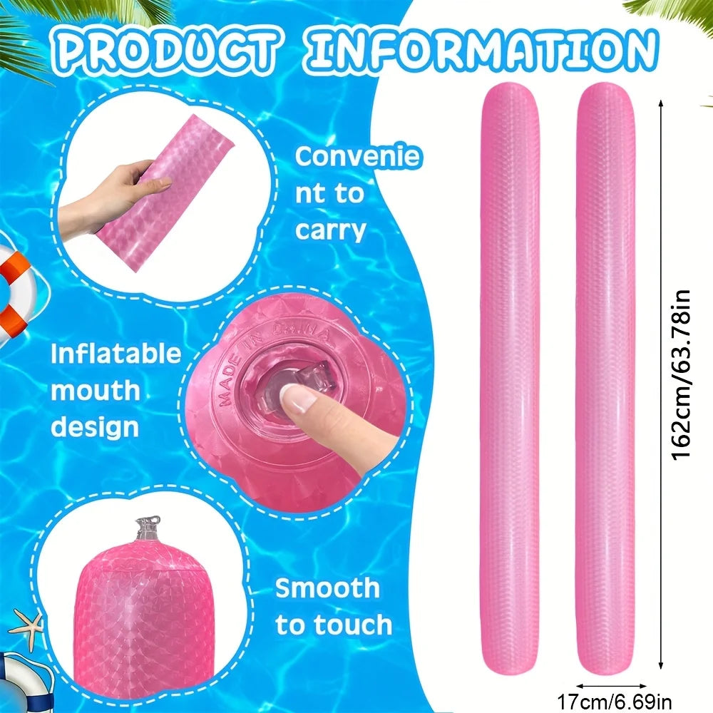 1pc Aufblasbare Schwimmen Stick Pool Float Schwimmen Pool Party Spaß Wasser Rest Float Pool Zubehör