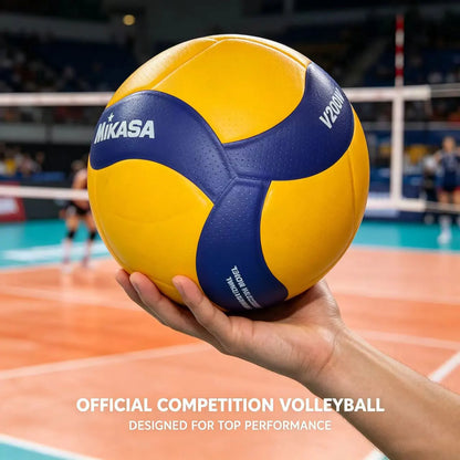 Volleyball V200 Größe 5 Profi Wettkampfball Mikasa Indoor Outdoor Trainingsball
