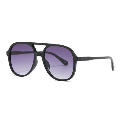 Pilotensonnenbrille Damen Herren Retro UV400 Quadratisch Vintage Unisex