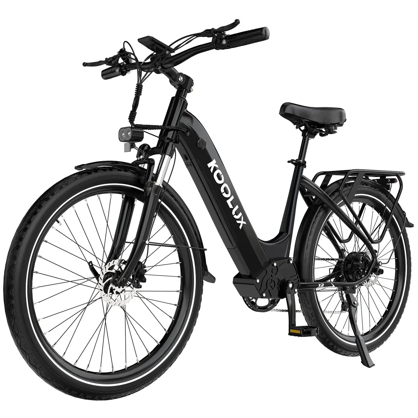 E-Bike 26 Zoll – 500W City Elektrofahrrad für Herren, 48V 15Ah Akku, Fat Tire, CE-zertifiziert, City Cruiser
